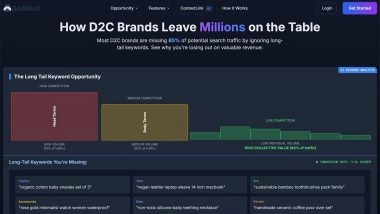 Business News | Jarbug: Transforming SEO for India's D2C Brands Through AI Innovation