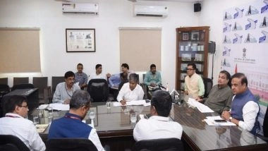 India News | Assam CM Himanta Biswa Meets Union Minister Nitin Gadkari; Reviews Progress of Infrastructure Projects