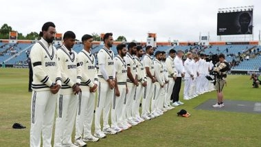 Sports News | India, England Players Wear Black Armbands to Pay Tribute to Wayne Larkins