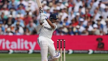 Sports News | Jaiswal's Fifty, Partnership with Nair Give India Solid Start in Birmingham Test