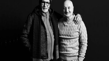 Entertainment News | Amitabh Bachchan Sends Best Wishes to Anupam Kher for His Directorial 'Tanvi The Great'