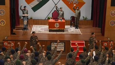 World News | COAS Upendra Dwivedi Visits Indian Military Training Team in Bhutan