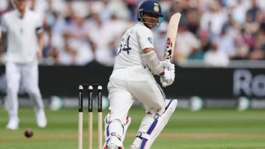 Sports News | Jaiswal Falls 10 Runs Short of Breaking Dravid's Record, Misses Ton