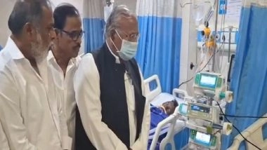 India News | Congress' Hanumanth Rao Visits Sigachi Pharma Factory Explosion Site, Meets Survivors