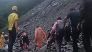 India News | Uttarakhand: Kedarnath Dham Yatra Halted Amid Falling Stones