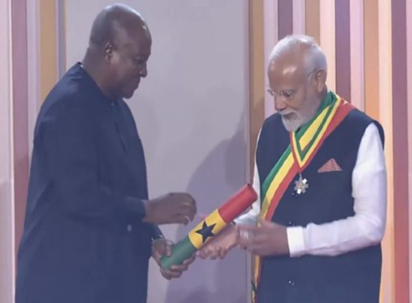 World News | Recognition of His Steadfast Efforts in Strengthening Voice of Global South: Jaishankar as PM Modi Receives Ghana's Highest State Honour