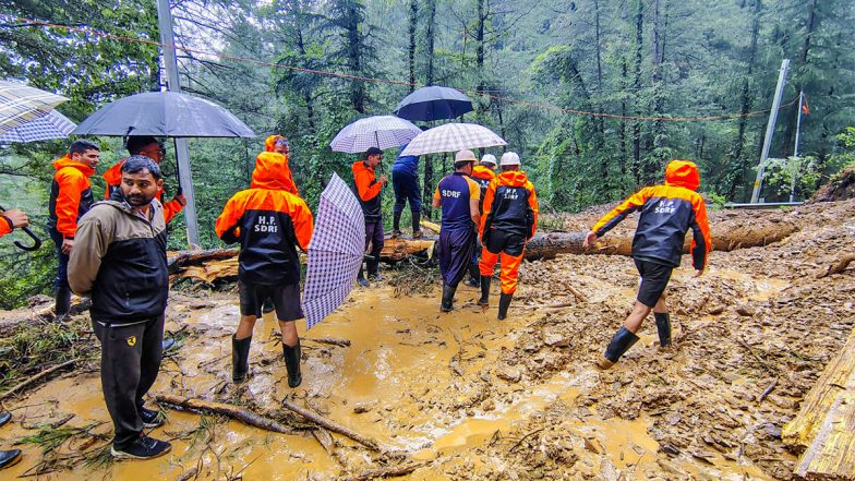 India News | Himachal Pradesh: Public Utilities Disrupted Amid Heavy Rains; 261 Roads Blocked, 797 Water Schemes Hit