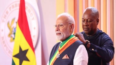 World News | A Look at Prominent Awardees of Order of the Star of Ghana Bestowed Upon PM Modi