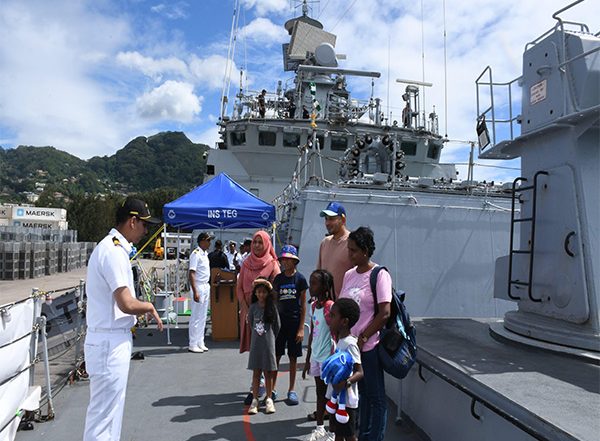 World News | Seychelles: INS Teg's Port Call Features Vibrant Professional, Cultural Engagements