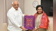 India News | Gujarat: NCW Chief Vijaya Rahatkar Meets CM Bhupendra Patel During State Visit