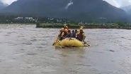 India News | Uttarakhand: SDRF Rescues Workers Trapped in River Near Dakpatthar