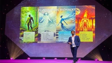 Business News | From India to Europe: Dr. Arpit Bansal Reimagines Longevity with Nature-Aligned Biohacking at HOLOLIFE Summit 2025