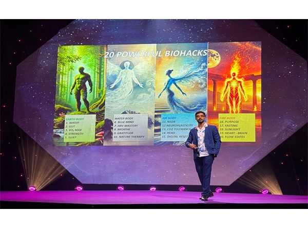 Business News | From India to Europe: Dr. Arpit Bansal Reimagines Longevity with Nature-Aligned Biohacking at HOLOLIFE Summit 2025
