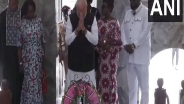 World News | PM Modi Pays Homage to Kwame Nkrumah, Ghana's Founding President