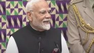 World News | No Progress Without Voice of Global South: PM Modi During His Address in Ghana's Parliament