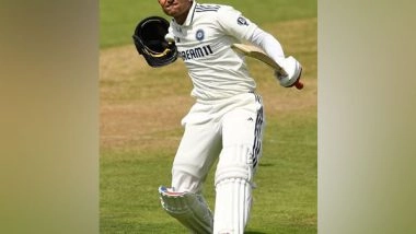 Sports News | Gill's Historic Marathon Double Ton Takes India to 564/7 at Birmingham (Day 2, Tea)