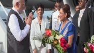 World News | PM Modi Receives Guard of Honour in Trinidad and Tobago, Welcomed by Caribbean Nation's PM, 38 Ministers and 4 MPs