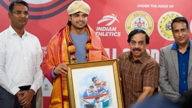 Sports News | Neeraj Chopra Thanks Karnataka Govt for Support to NC Classic 2025