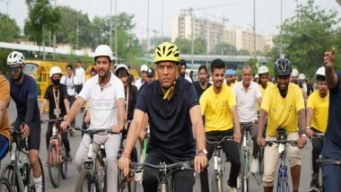 Sports News | RWA to Lead 30th Edition of Fit India Sundays on Cycle with 50,000-plus Participants on July 6