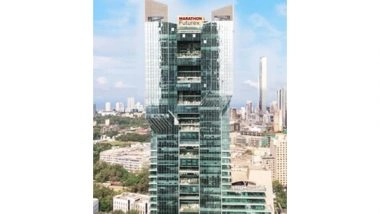 Business News | Marathon Nextgen Realty Raises Rs. 900 Crore Through Qualified Institutions Placement