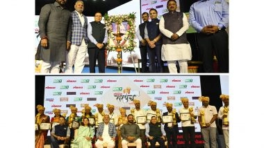 Business News | Rural Development Minister Jaykumar Gore Announces ₹5 Cr Reward 'Samruddhi Gram Yojana' at Lokmat Sarpanch Awards 2025