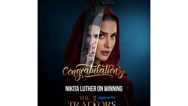 Business News | Natural8 India's Brand Ambassador Nikita Luther Uses Her Poker Skills to Emerge Victorious on Amazon Prime's The Traitors India