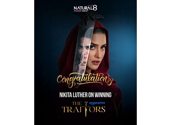Business News | Natural8 India's Brand Ambassador Nikita Luther Uses Her Poker Skills to Emerge Victorious on Amazon Prime's The Traitors India