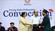 Business News | Cheistha Kochhar Award Presented at Ashoka University Convocation, Honoring a Lasting Legacy
