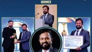 Business News | Dr. Kurian Ninan Receives International Author Excellence Award 2025 for His Transformative Book Serenity Within
