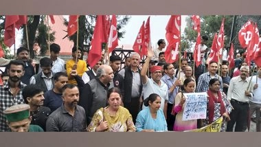 India News | Protest in Shimla: Farmers, Labourers Demand Action Against NHAI Contractors for Destruction