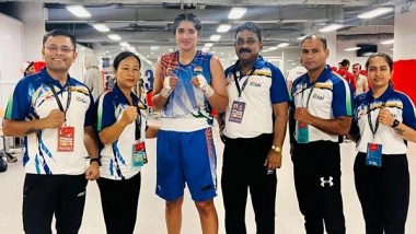 Sports News | Nupur Storms into Final, Abhinash Jamwal Secures Semi-final Spot at World Boxing Cup 2025