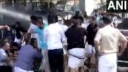 India News | IUML Youth Workers Protest Outside Kerala Health Minister's Residence over Kottayam Medical College Building Collapse