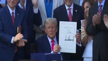 World News | Tump Signs 'Big Beautiful Bill' into Law on US Independence Day