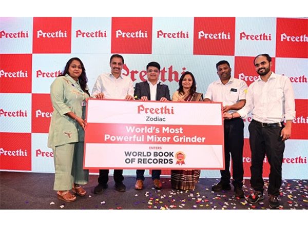 Business News | Preethi Zodiac Mixer Grinder Puts India on the World Map as the World's Most Powerful Mixer Grinder