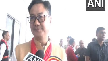 India News | Glad I Am Also Able to Attend: Union Minister Kiren Rijiju at Dalai Lama's 90th Birthday Celebrations