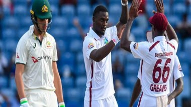 Sports News | West Indies Battle Hard to Stay in Contention Despite Australia's First-innings Lead