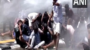 India News | Kerala: Youth Congress Workers Stage Protest over Kottayam Building Collapse