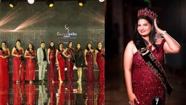 Business News | Mrs. India One in a Million 2025: Deep Shikha Chaudhry Crowned Classic 2nd Runner-Up & Wins Most Beautiful Smile