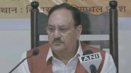 India News | Union Minister JP Nadda Reviews Progress of Road Infra Projects in HP; Seeks State's Support for Expedited Implementation