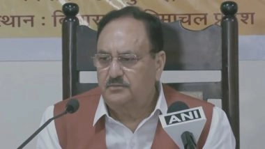 India News | Union Minister JP Nadda Reviews Progress of Road Infra Projects in HP; Seeks State's Support for Expedited Implementation