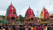 India News | Bahuda Yatra: Puri Immerses in Devotion as Deities Return to Jagannath Temple Amid Festive Fervour