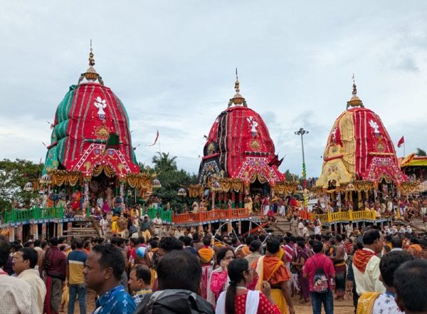India News | Bahuda Yatra: Puri Immerses in Devotion as Deities Return to Jagannath Temple Amid Festive Fervour