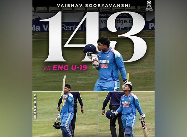 Sports News | Vaibhav Suryavanshi Smashes Fastest U19 ODI Century, Becomes Youngest Centurion in This Age Group