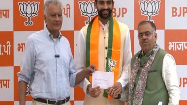 India News | Former Vice President Krishan Kant's Grandson Virat Kant Joins BJP
