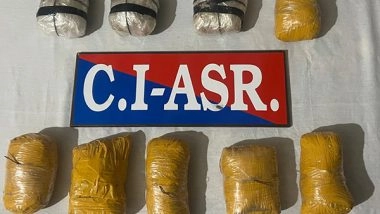 India News | Cross-border Narcotics Smuggling Network Busted in Punjab's Amritsar, 4 Arrested with 5kg Heroin