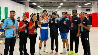 Sports News | Meenakshi, Pooja, Hitesh Lead Charge as Eight Indians Set to Fight for Gold at World Boxing Cup