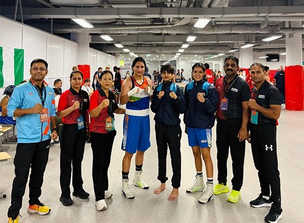 Sports News | Meenakshi, Pooja, Hitesh Lead Charge as Eight Indians Set to Fight for Gold at World Boxing Cup