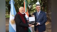 World News | PM Modi Conferred with Key to City of Buenos Aires During Argentina Visit