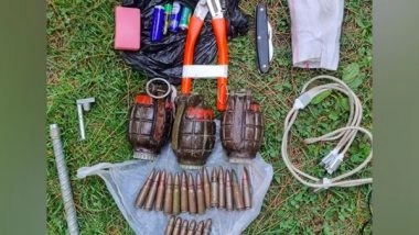 India News | J-K: Terrorist Hideout Busted in Poonch; Grenades, Ammunition Recovered in Joint Operation