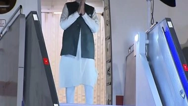 World News | PM Modi Arrives in Brazil to Attend BRICS Summit